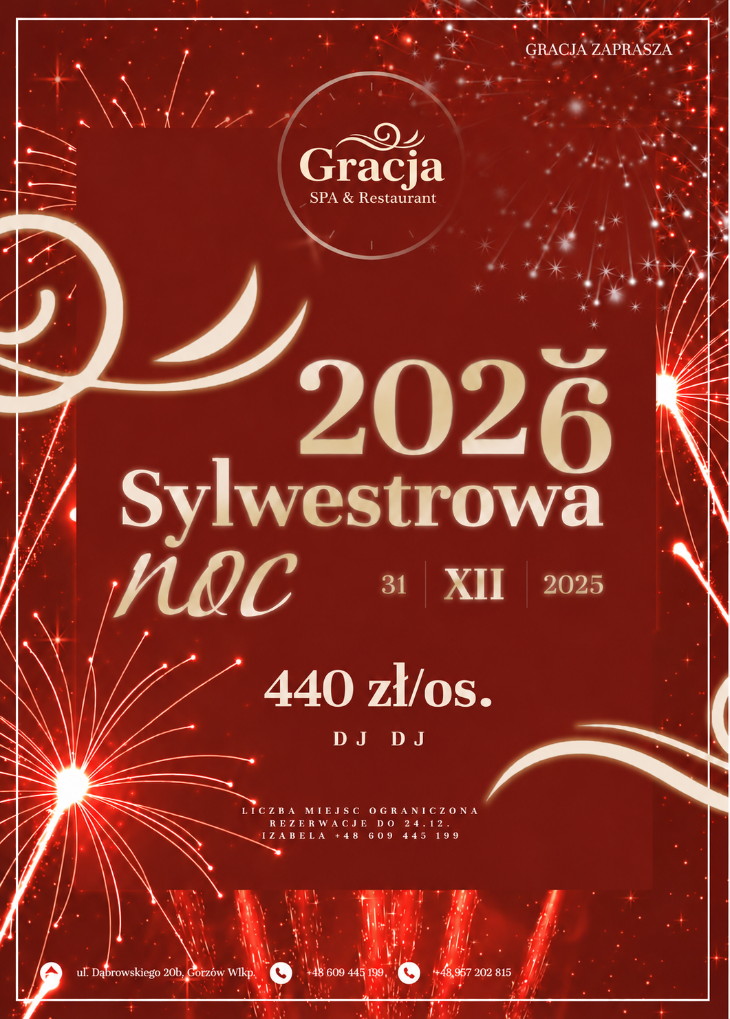 sylwester 2025 2026  gracja gorzow wielkopolski 1